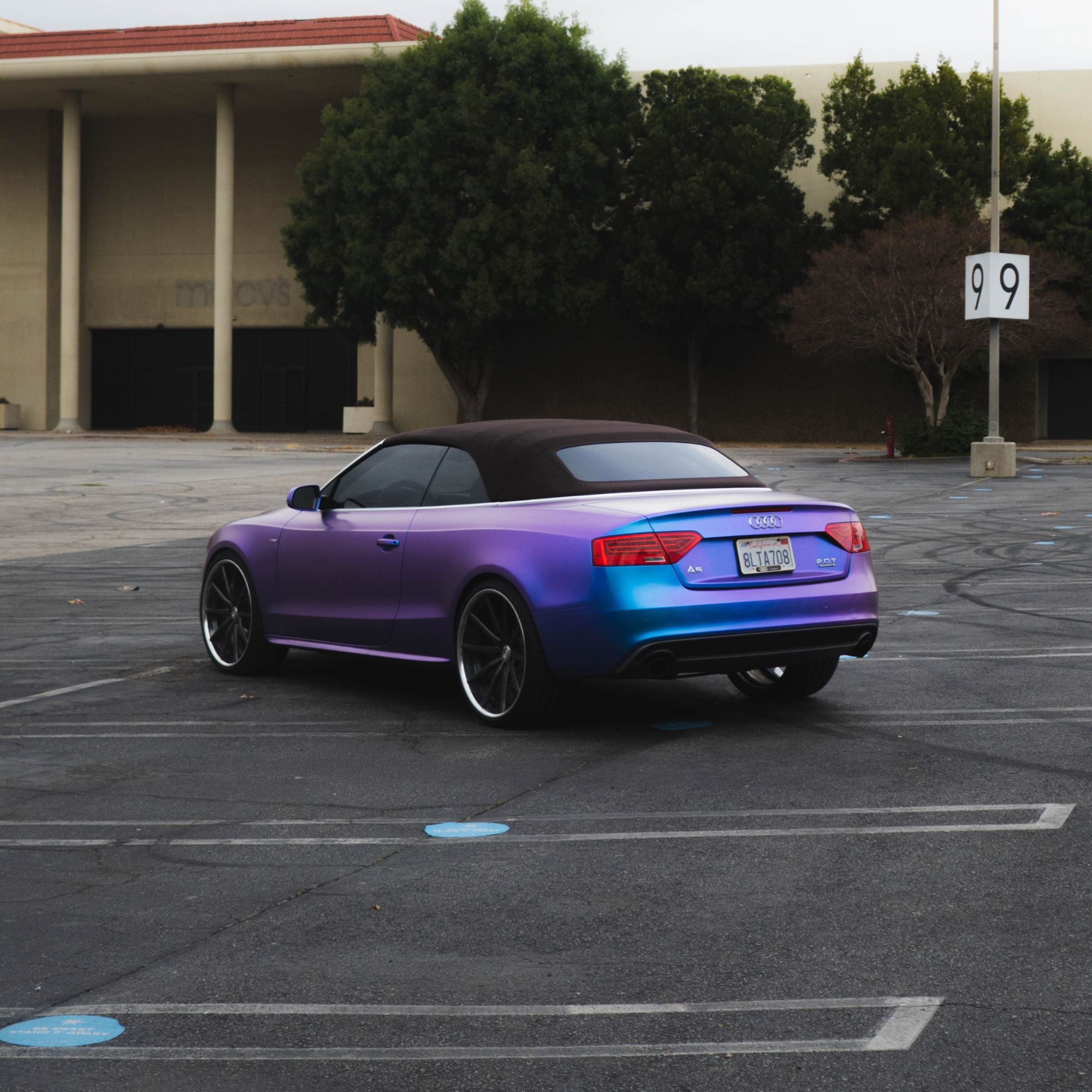 Matte Chameleon Purple to Blue – tinybotvinyl