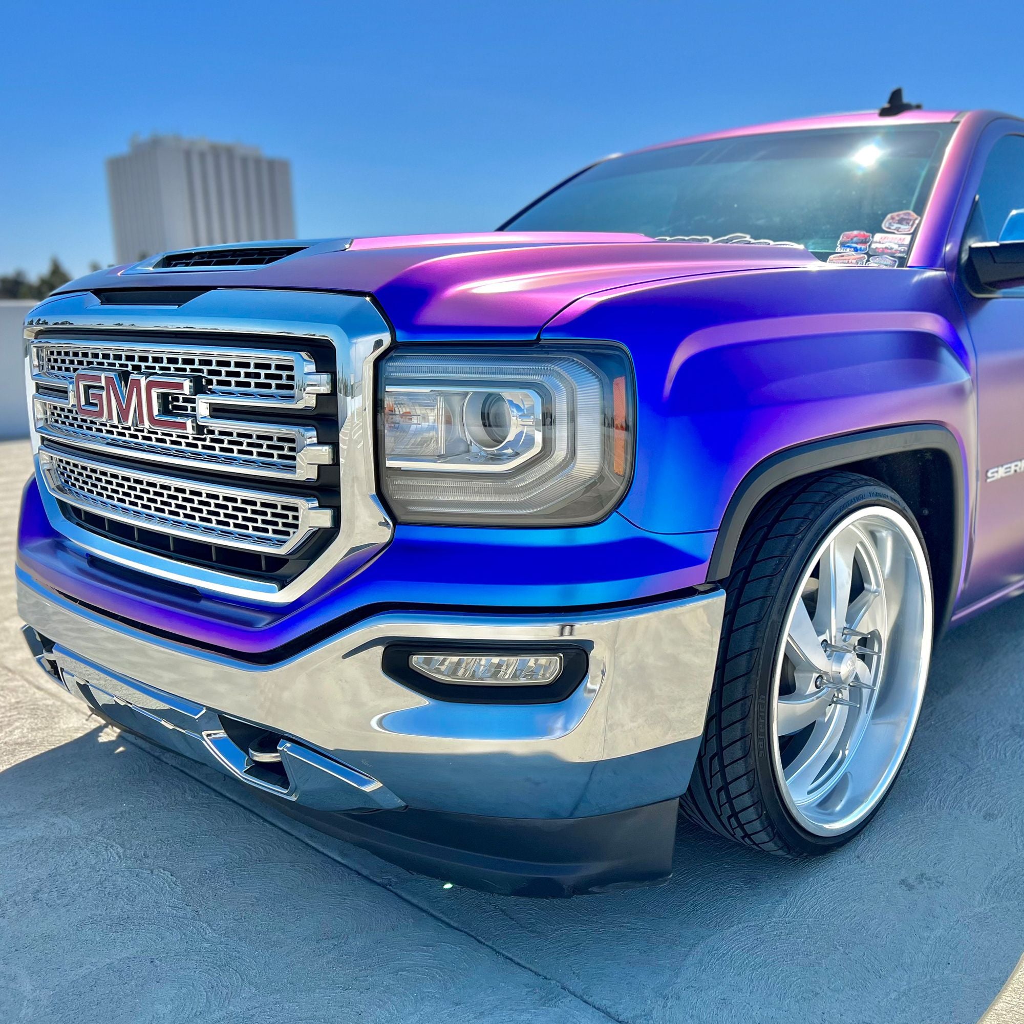 Matte Chameleon Purple to Blue – tinybotvinyl
