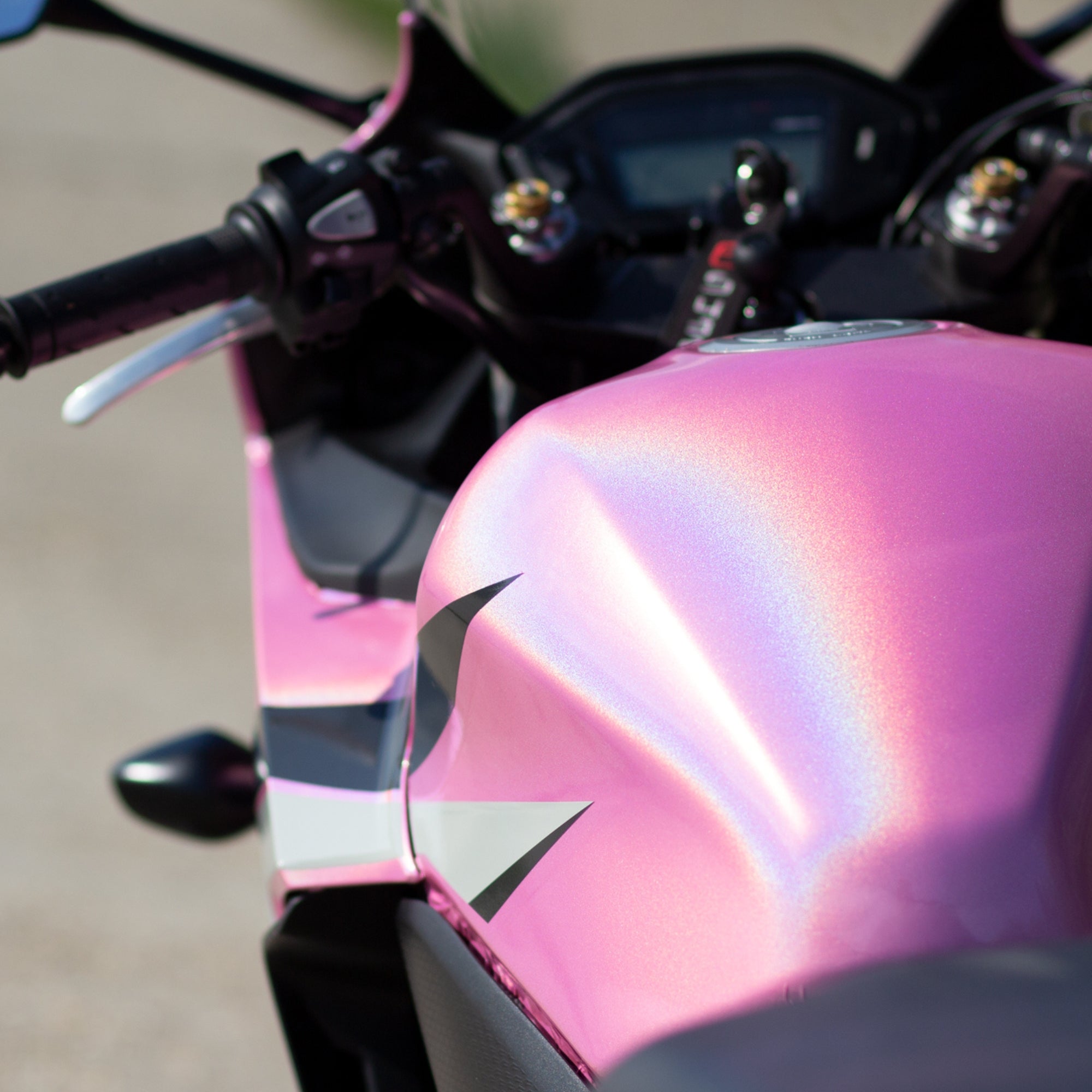Gloss Laser Flip Pink – tinybotvinyl