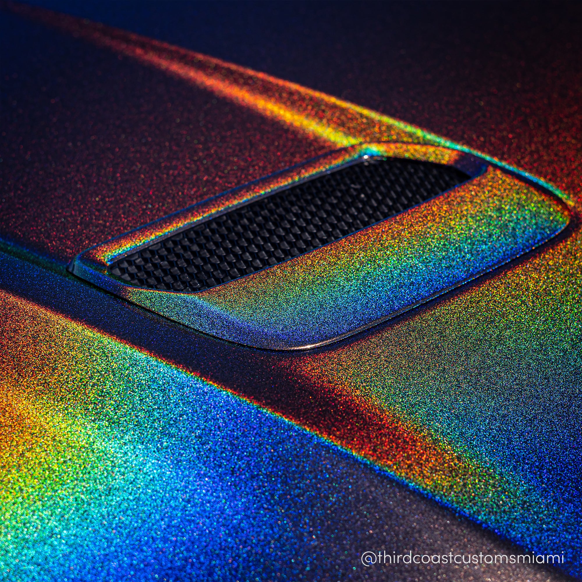Gloss Laser Rainbow Gray – tinybotvinyl