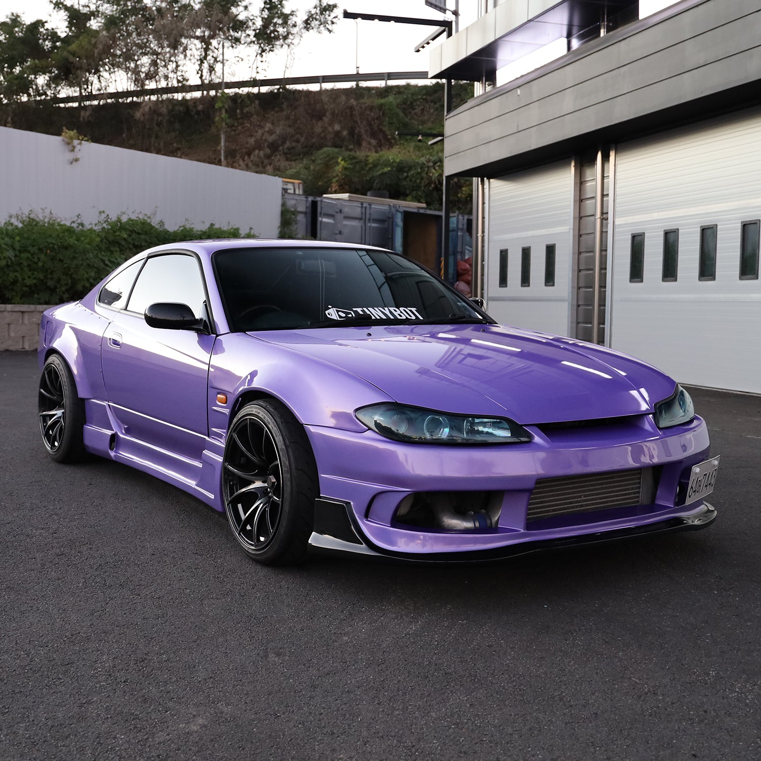 Gloss Laser Flip Lavender – tinybotvinyl