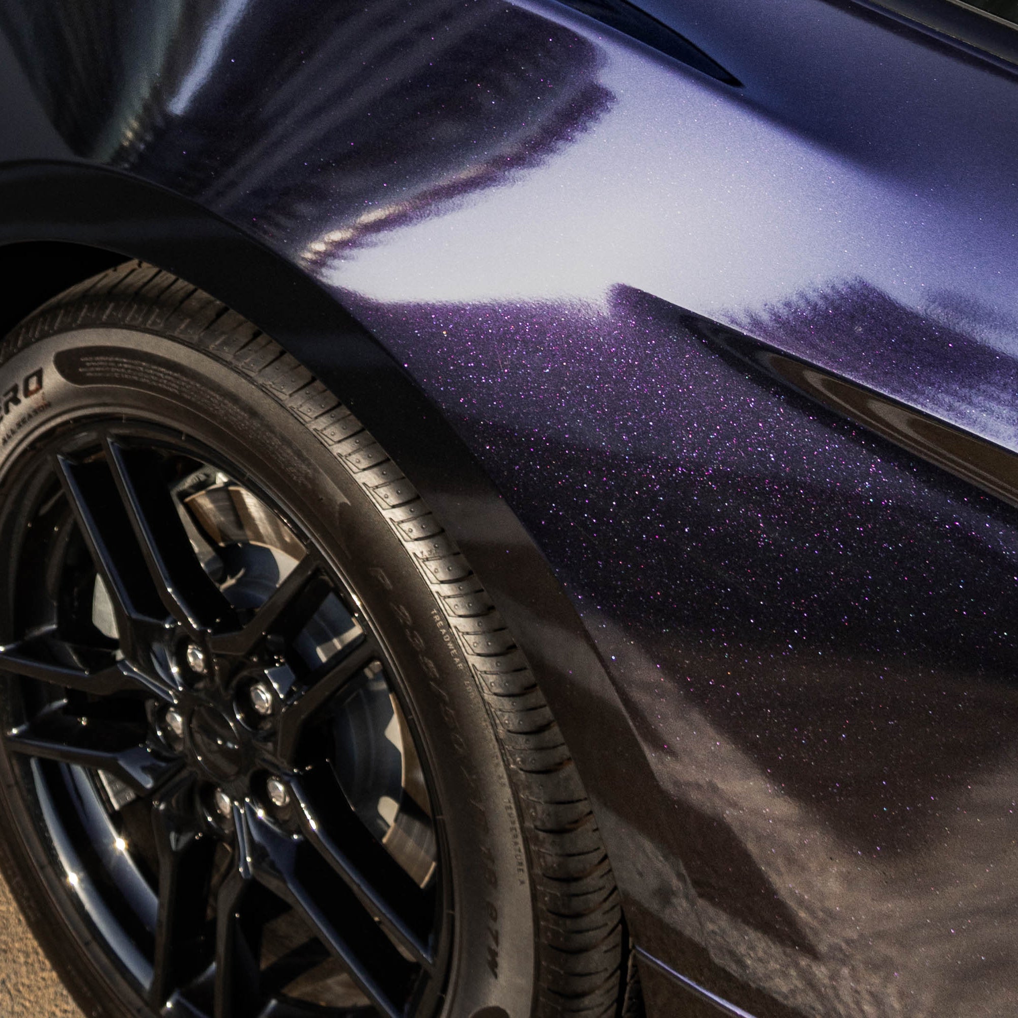 Gloss Galaxy Dust Midnight Purple – tinybotvinyl